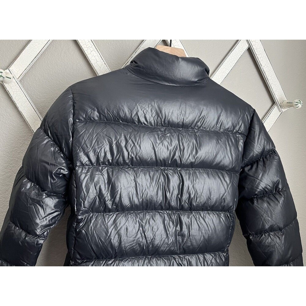 Lands' End Women's M 10/12 Down Puffer Jacket - Black - Picture 6 of 7